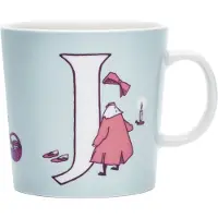 Arabia ABC Mug J, 0.4 l, Tasse, Multicolore