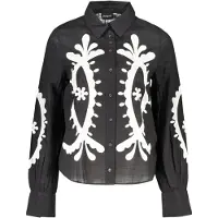 Desigual Chemisier noir / blanc