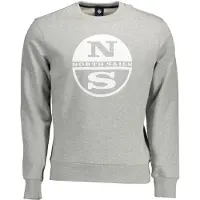 North sails 691001 Graphic Sweatshirt Gris XL Homme