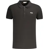 FILA Polo Manches Courtes Homme Noir