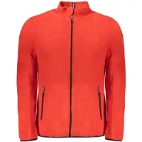 NORWAY 1963 Hommes, Pull-over, Rosso Polyester Men Sweatshirt, Rouge, (M)