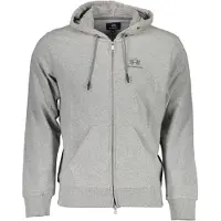 La Martina Hommes, Pull-over, Grauer Baumwollpullover für Männer mit Kapuze, Gris, (XXL)