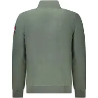 NORWAY 1963 Hommes, Pull-over, Sweat zippé vert pour homme, Vert, (XL)