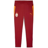 Puma Garçons, Bas de sport, GSK Training Pants w/ pockets Jr with Star (140), Orange, Rouge