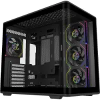 Cooler Master Elite 600 Tower Noir, Transparent