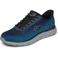 SKECHERS Chaussure de sport bleu foncé / pétrole / noir