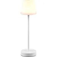 TRIO Lampe de table rechargeable Martinez blanc