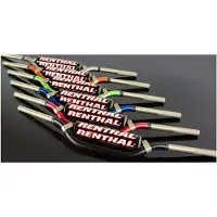 Renthal 997 Rc/honda Crf 04-18/kawasaki Kx&kxf 2006+ Twinwall Handlebar Rouge,Argenté 28.6 mm / 811 mm