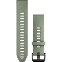 Garmin Quickfit 20 Mm Silicone Strap Argenté