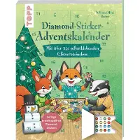 Frech Verlag GmbH Calendrier de l'Avent des autocollants Diamond