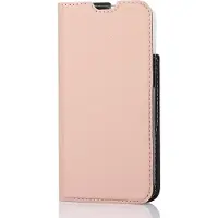 Wave BookCase -suojakotelo, iPhone 13 mini, ruusukulta (Apple iPhone 13 mini), Coque pour téléphone portable, Rose, Or