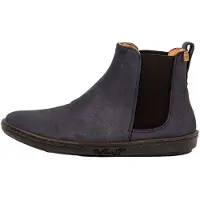 El naturalista pour femme. 253102CZ0005_0B0 Bottines en cuir N5310 navy (36), Plat, Aucun, Casuel, Marine