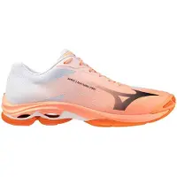 Mizuno Chaussures de sport d'intérieur Wave Lightning Pro, couleur orange, pointure EU 37, couleur orange, pointure EU 37