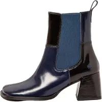 Art Bottines pour Femme 1707 NAPPA SHINNY NAVY-BLACK/ VERONA Multicolore