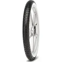 Mitas B4 Rf 42j Whitewall Tt Scooter Front/rear Tire Argenté 2.25 / R18