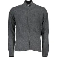 North sails Hommes, Pull-over, Grigio Poliammide Men Cardigan, Gris, (XXL)