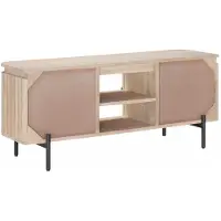 vidaXL Meuble TV avec étagère et rangement, avec porte, 105 x 30 x 45 cm