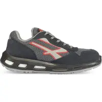 U Power Red Lion Active, chaussures de sécurité unisexes, chaussures de sport en cuir, légères, flexibles, antiperforation, avec insert Infinergy, avec embouts en aluminium - Blue 38