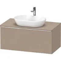 Duravit D-Neo Meuble sous-lavabo en console suspendu, 1000x459x550mm, 1 tiroir, avec poignée chrome, DE4948010750000