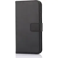 Wave Flap BookCase -suojakotelo, iPhone 13, musta (Apple iPhone 13), Coque pour téléphone portable, Noir