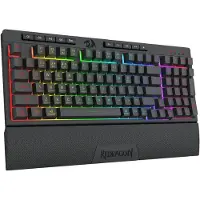 Redragon Clavier gaming - - K515-RGB Shiva - 98 touches - Rétroéclairage RGB dynamique - Switches membrane