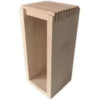 Fackelmann Bloc couteaux en bois Boissellerie