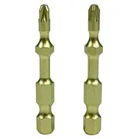 Makita Embouts à percussion - - B-62365 - Acier Tatara - 2 pièces - Haute résistance