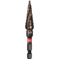 Milwaukee Foret étagé SHOCKWAVE 4 à 12 mm Étapes 1 mm (12 mm)