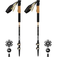 Millet - Bâtons de trekking - Ubic Trek Pair Sesame en Aluminium - Noir