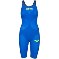 Arena Powerskin Carbon Air2 Open Back Competition Swimsuit Bleu FR 28 Femme