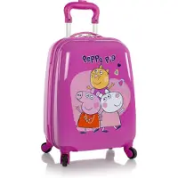 Heys Pipsa Possu -lasten matkalaukku, pinkki, Valise, Pink