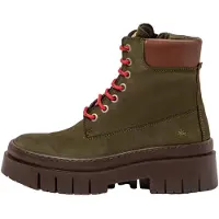 Art Bottines pour Femme 1967 NOBUCK KAKI/AMBERES Couleur Vert