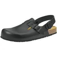 ABEBA Chaussures professionnelles Clog Nature OB noir 39 (OB, 39)