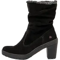 Art Bottines à talons pour Femme 1757 SILK SUEDE BLACK/ TRAVEL Couleur Noir