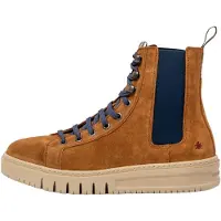 Art Bottines pour Femme/Homme 1779S SILK SUEDE TOFFEE-COBALTO/BELLEVILLE Multicolore