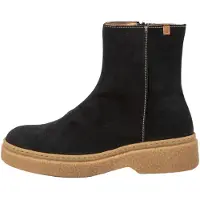 El naturalista Bottines pour Femme N5901 SILK SUEDE BLACK / ARPEA Couleur Noir