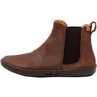 El naturalista Bottines pour Femme N5310 PLEASANT BROWN-BLACK/ CORAL Couleur Marron