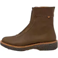 El naturalista Bottines pour Femme N5581 WAX NAPPA FOREST/VOLCANO Couleur Vert