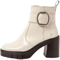 Art Bottines à talons pour Femme 1979 NAPPA SHINNY CREAM/BERNA Couleur Beige