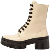 Art Bottines à talons pour Femme 1375 PATENT FLASH CREAM/YORK Couleur Beige