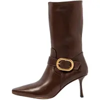 Neosens Botte à talons pour Femme S3197 NAPPA BROWN/ VILANA Couleur Marron