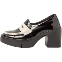 Art Chaussures à talons pour Femme 1654 NAPPA SHINNY BLACK-CREAM/SOFIA Couleur Noir