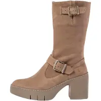 Art Botte à talons pour Femme 1657 NOBUCK TAUPE/SOFIA Couleur Beige