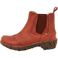 El naturalista Bottines pour Femme N158 ARIZONA CALDERA/ YGGDRASIL Couleur Rouge
