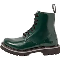 Art Bottines pour Femme/Homme 1166 NAPPA SHINNY JUNGLE / MARINA Couleur Vert
