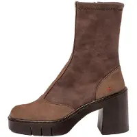 Art Bottines à talons pour Femme 1973 NOBUCK BROWN/BERNA Couleur Marron