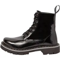 Art Bottines pour Femme/Homme 1166 NAPPA SHINNY BLACK / MARINA Couleur Noir