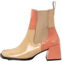Art Bottines pour Femme 1707 NAPPA SHINNY CHAMPAGNE-FLAMINGO/ VERONA Multicolore