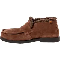 El naturalista pour femme. 2587812FQ005_012 Bottines en cuir marron N5878 (42), Plat, Aucun, Casuel