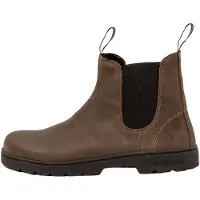 El naturalista unisex. 252621122005_0G3 Bottines en cuir N5262 Nomada marron foncé (44), Plat, Casuel